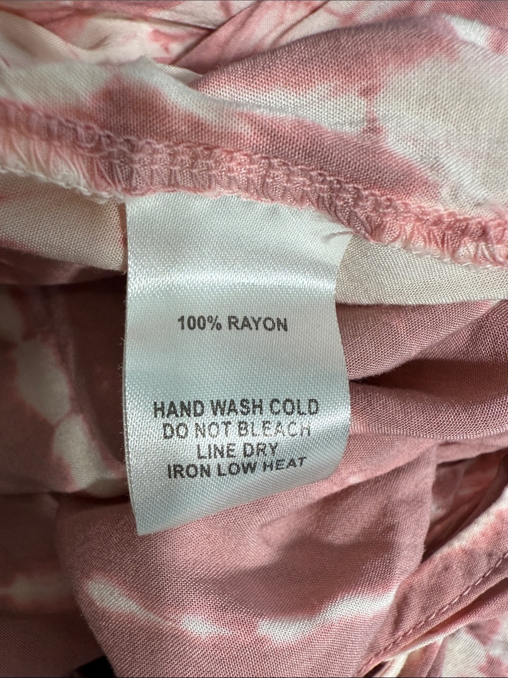 Lulus Walking on Air Mauve Pink Tie-Dye Belted Romper Size XL – NWT - Picture 10 of 11